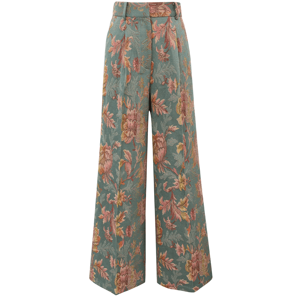 Frnch Jacquard Trouser